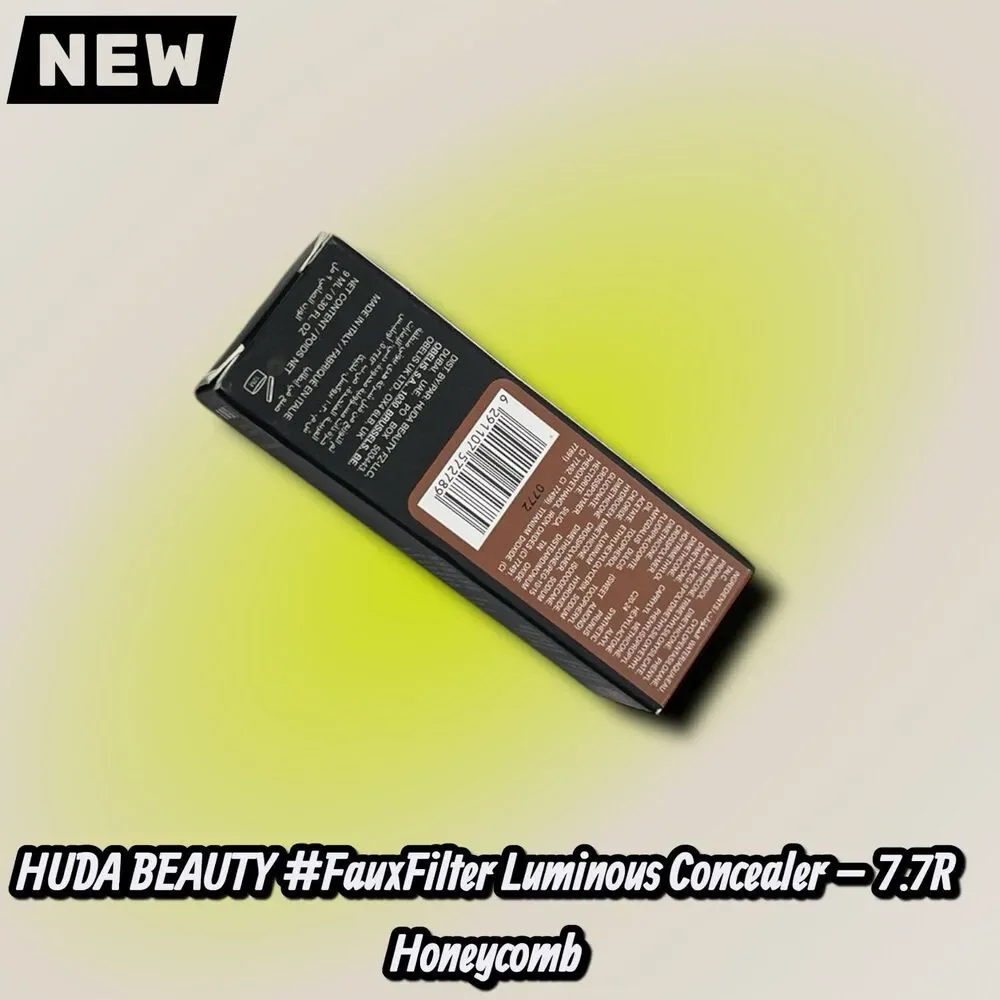 NEW HUDA BEAUTY #FauxFilter Luminous Matte Buildable Coverage Crease Proof Conce
